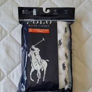 Ralph Lauren Polo White Cotton Tanks